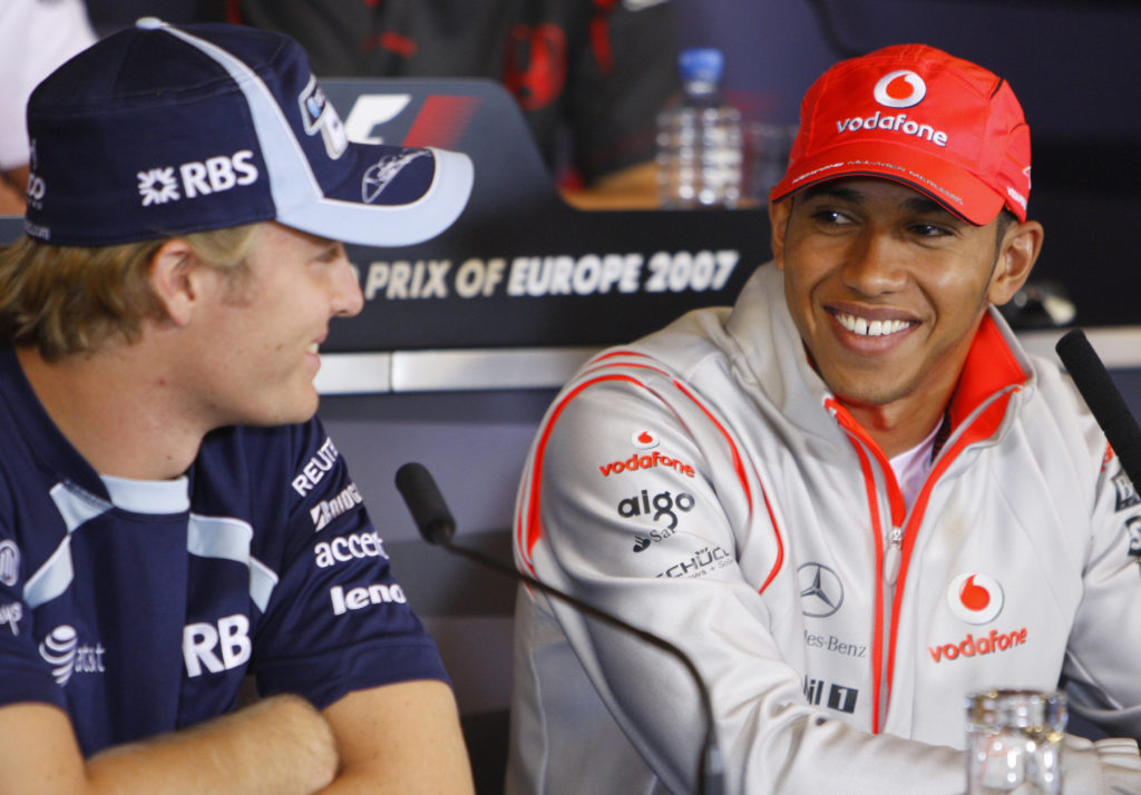 British McLaren-Mercedes driver Lewis Ha