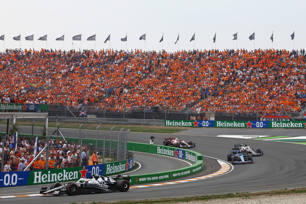 AlphaTauri driver Yuki Tsunoda during 2022 Dutch GP at Zandvoort