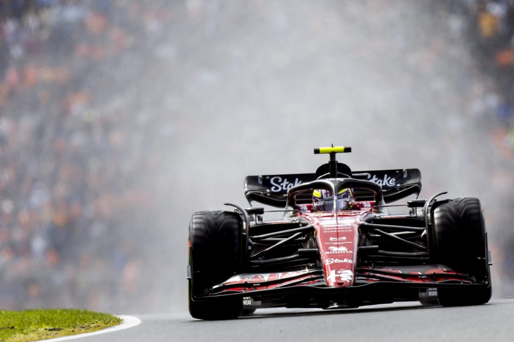 Zhou Guanyu of Alfa Romeo at F1 Dutch Grand Prix