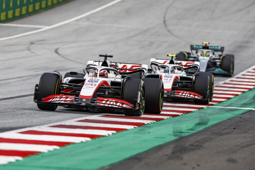 Mick Schumacher in action at Austrian GP as Sebastian Vettel addresses F1 return