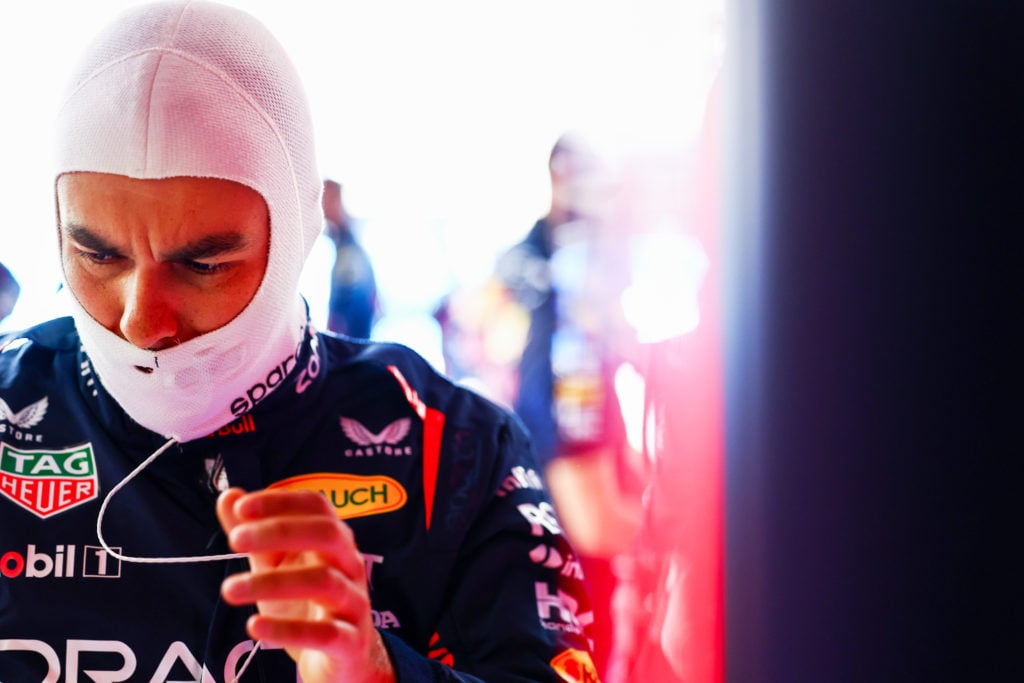 Red Bull driver Sergio Perez at F1 Japanese GP