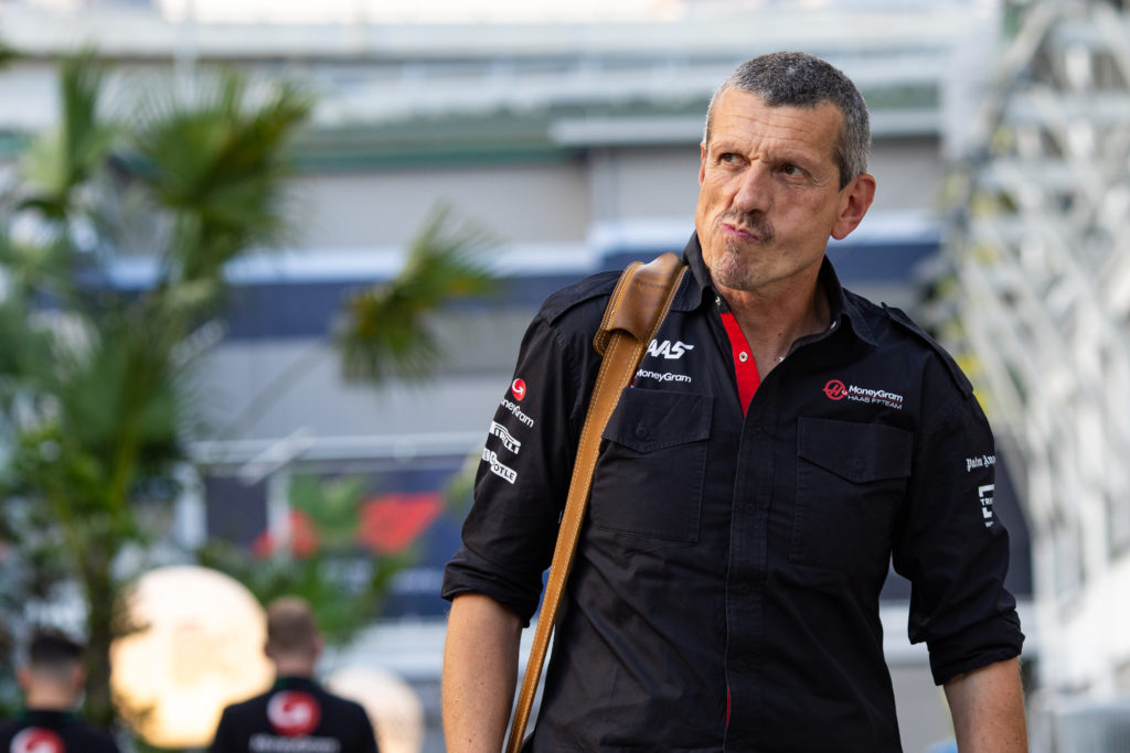 Haas team principal Guenther Steiner at F1 Singapore Grand Prix