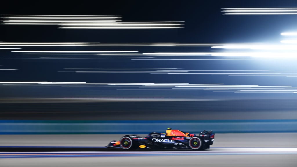 Red Bull F1 driver Sergio Perez during Qatar Grand Prix amid Mark Webber verdict