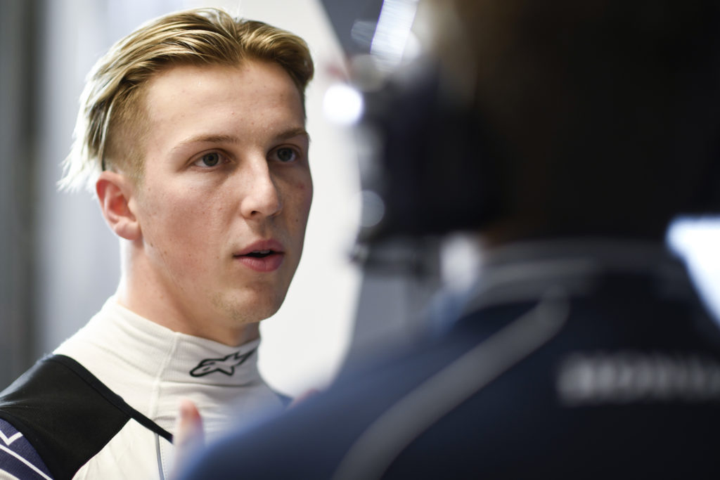 AlphaTauri driver Liam Lawson during Qatar GP amid F1 links to replace Logan Sargeant at Williams