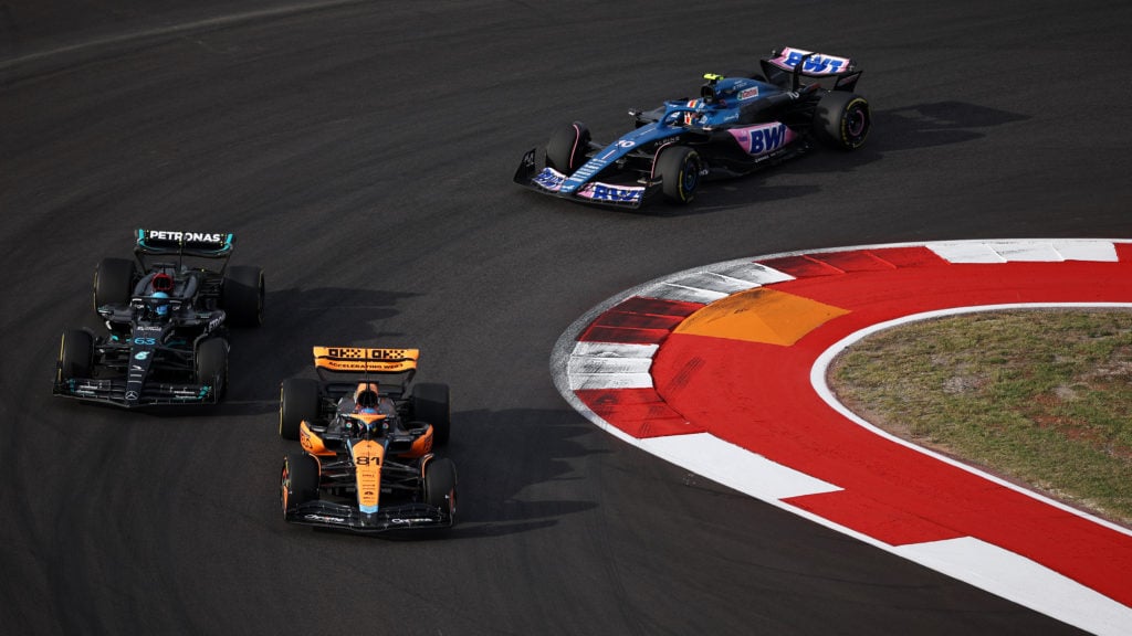 Mercedes driver George Russell makes illegal off-track overtake on McLaren driver Oscar Piastri in United States GP Sprint amid Formula 1 rule change suggestions