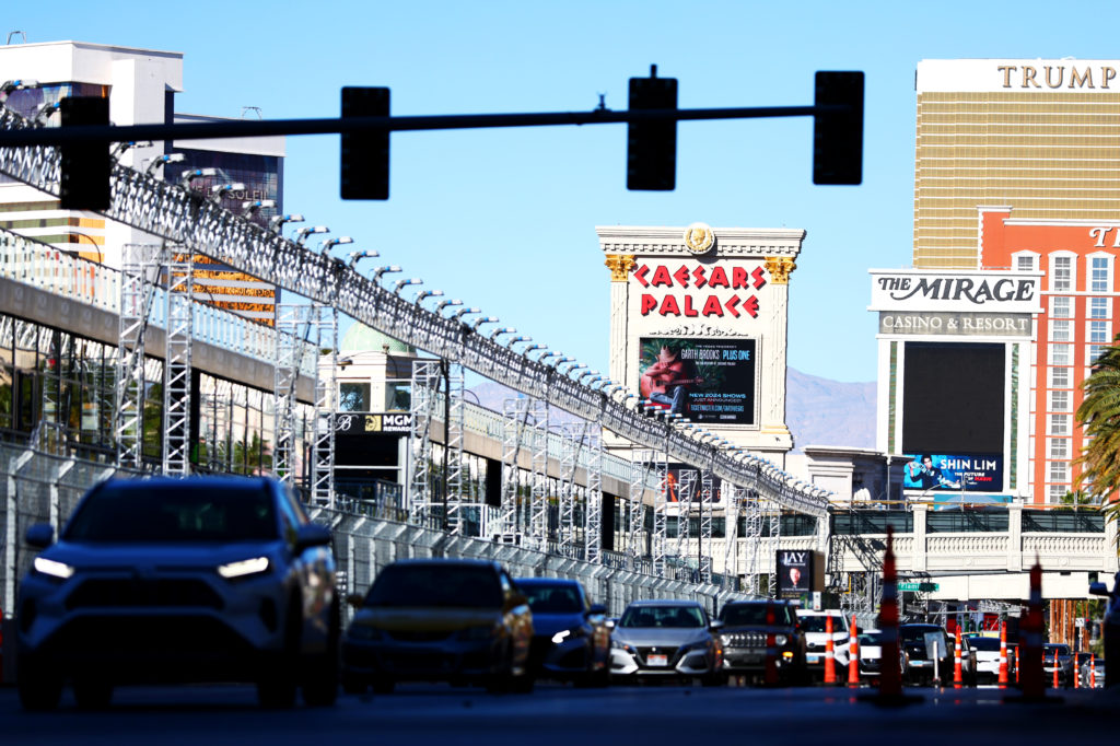 Las Vegas F1 Grand Prix Preparations