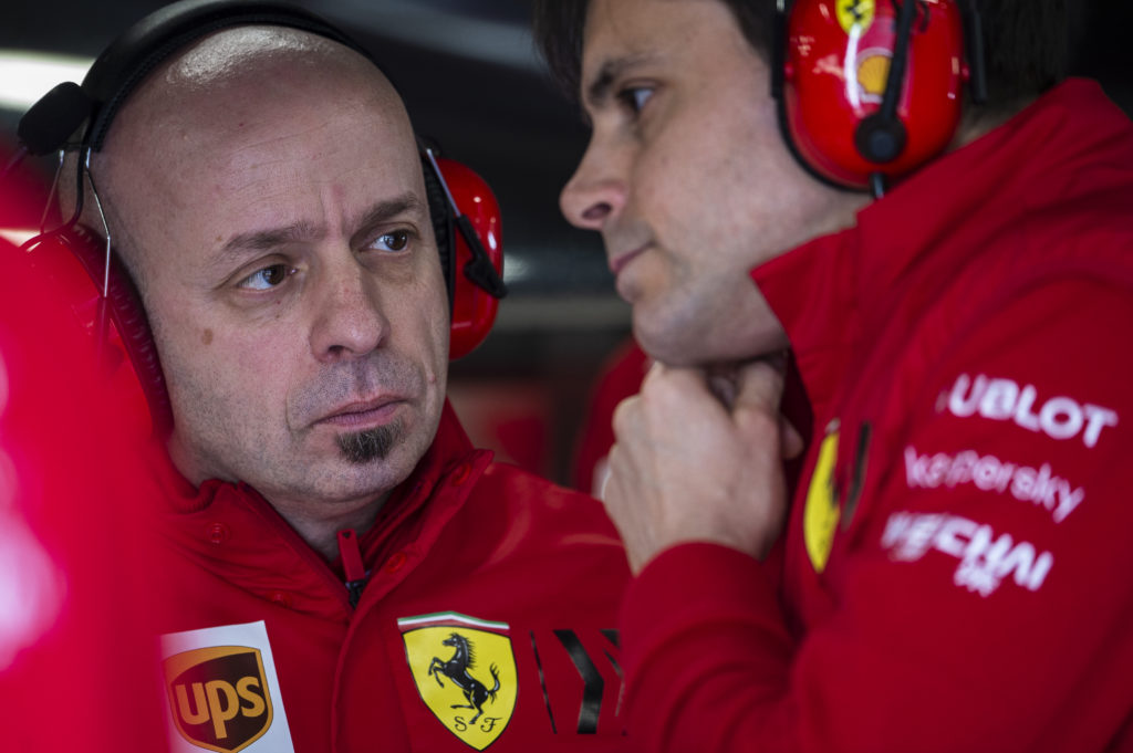 Simone Resta participates in the tests for the new season of