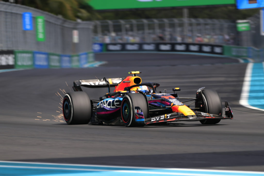 Red Bull driver Sergio Perez at 2023 F1 Miami GP