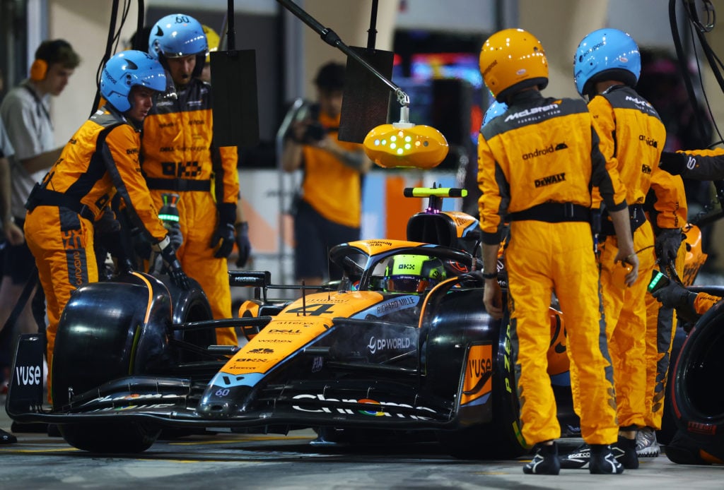 McLaren driver Lando Norris at 2023 F1 Bahrain GP