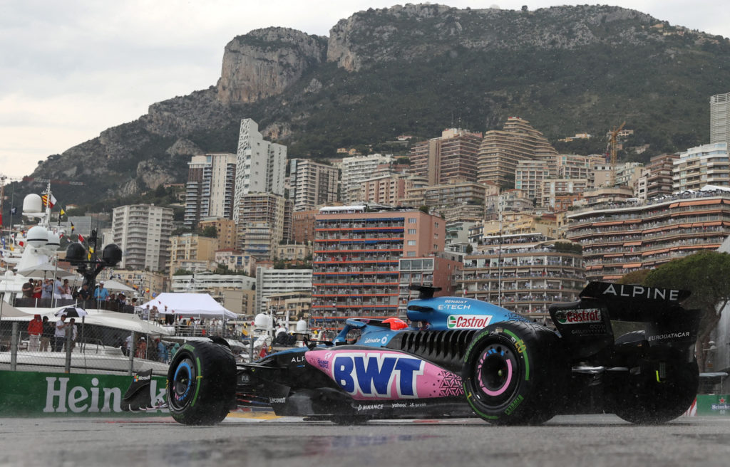 Alpine driver Esteban Ocon during 2023 F1 Monaco GP