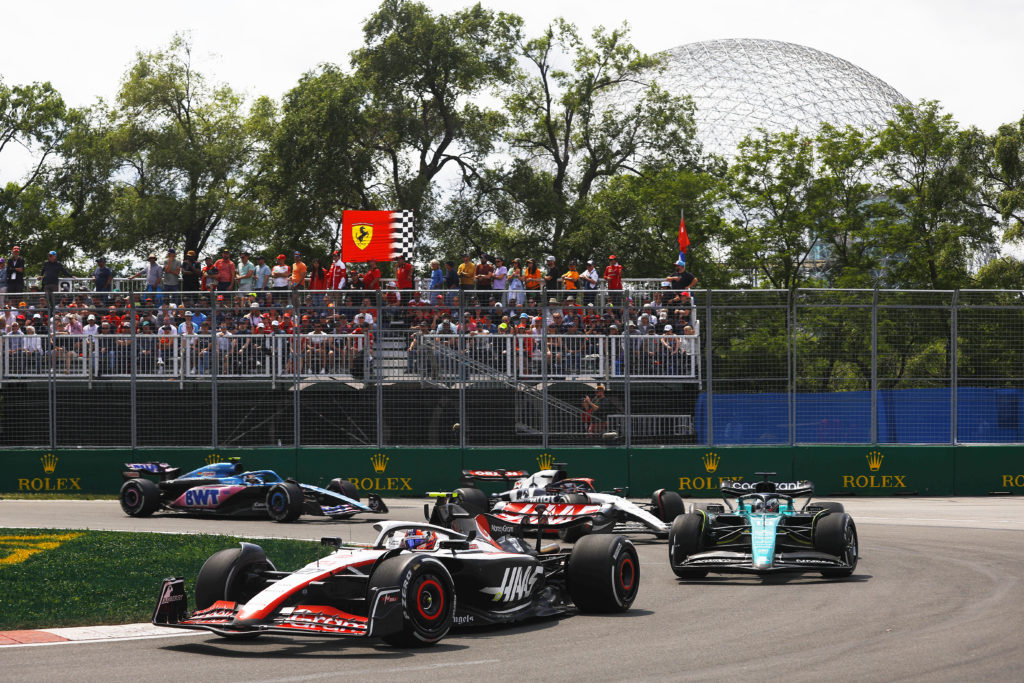 Haas driver Nico Hulkenberg during 2023 F1 Canadian GP