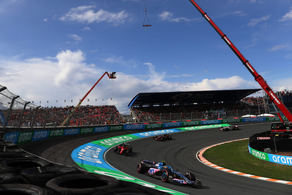Alpine driver Pierre Gasly during 2023 F1 Dutch GP