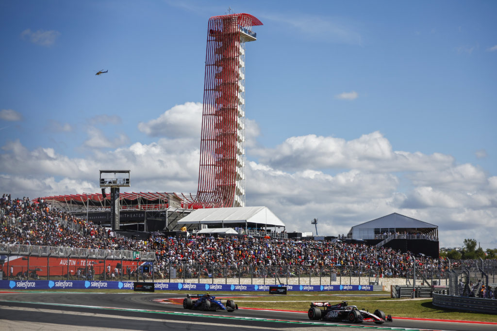 Williams driver Logan Sargeant at 2023 F1 United States GP