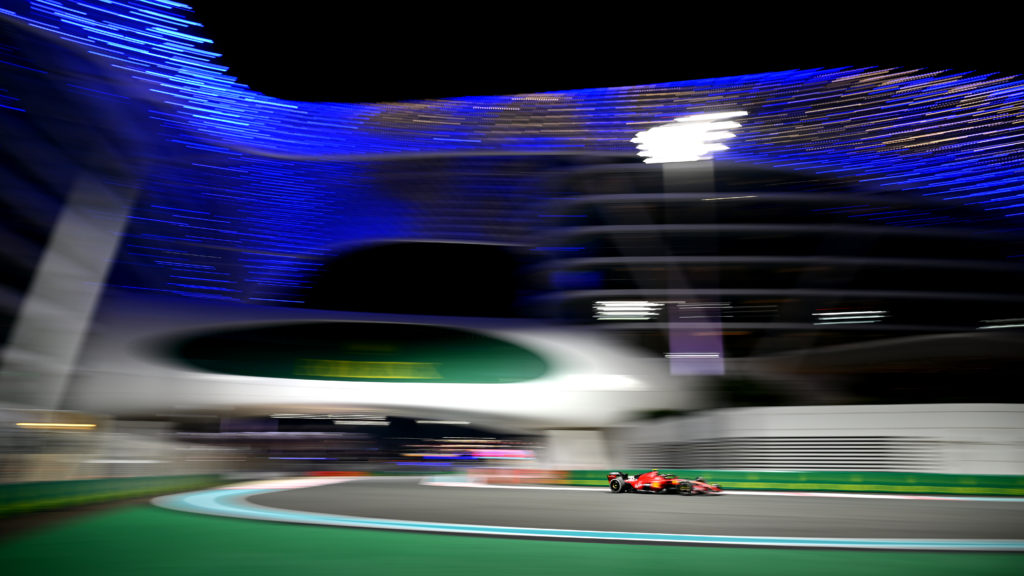 Ferrari driver Carlos Sainz at 2023 F1 Abu Dhabi GP