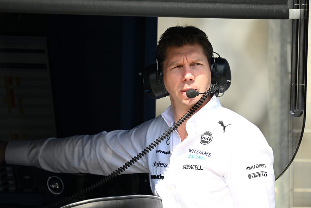 Williams team principal James Vowles at 2024 F1 pre-season test in Bahrain
