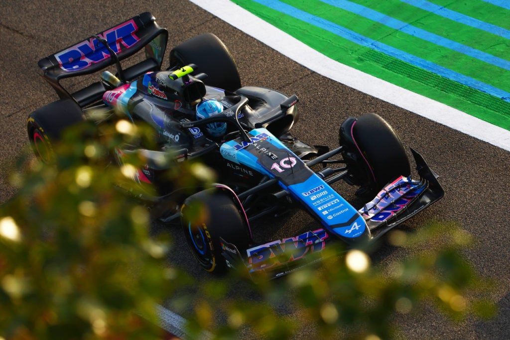 Alpine driver Pierre Gasly during 2024 F1 pre-season test in Bahrain