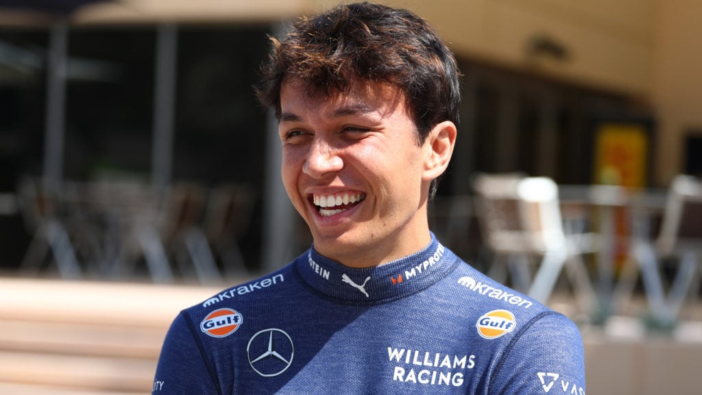 Williams driver Alex Albon at 2024 F1 Bahrain GP