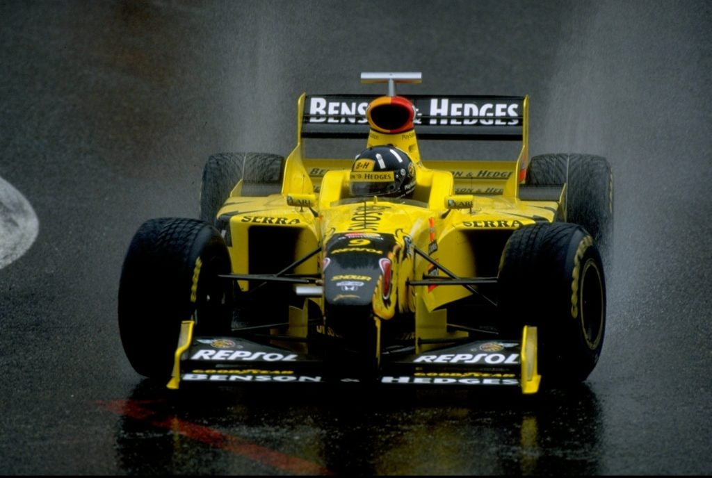 Damon Hill Jordan GP at 1998 F1 Belgian GP