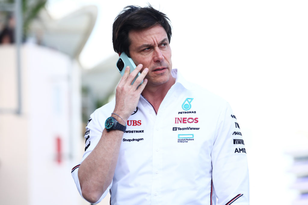Mercedes team principal Toto Wolff at 2024 F1 Bahrain GP