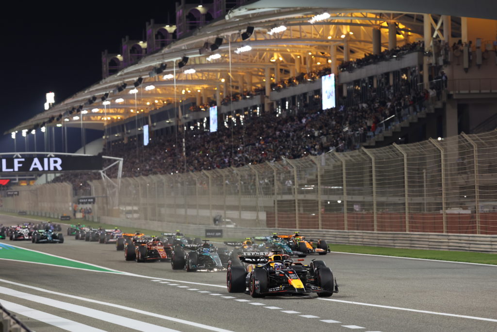 Red Bull driver Max Verstappen during 2024 F1 Bahrain GP