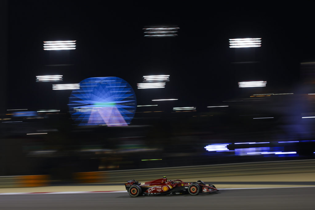 Carlos Sainz of Ferrari during 2024 F1 Bahrain GP