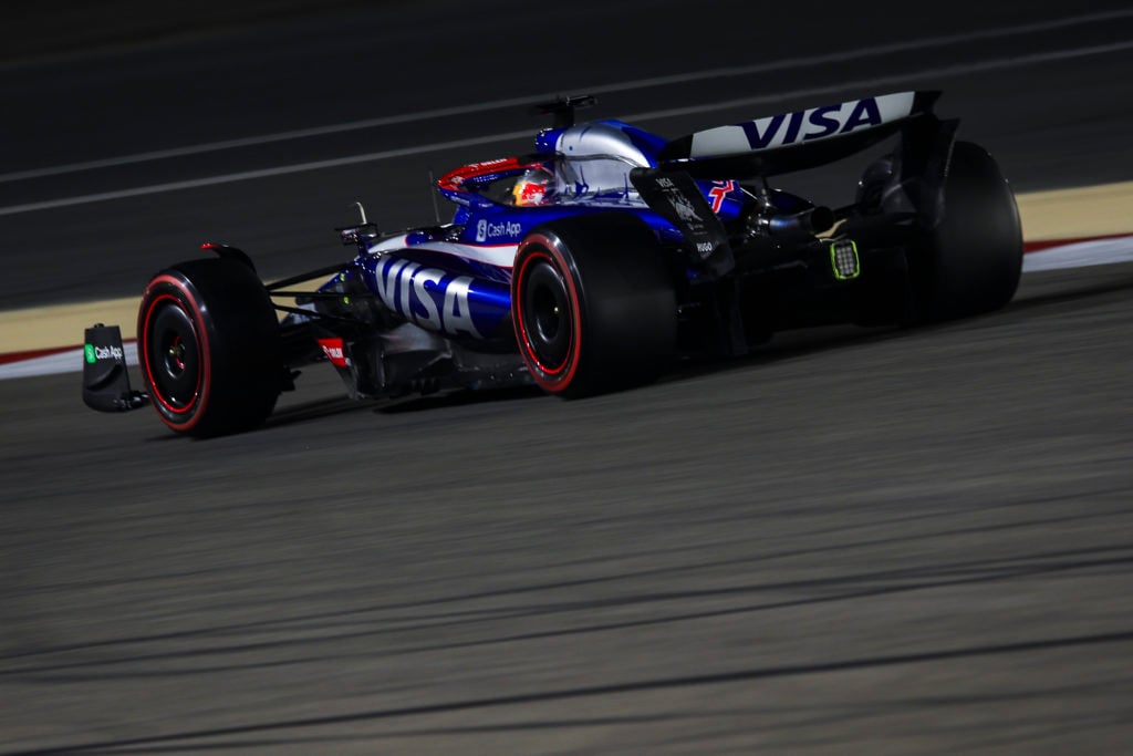Visa Cash App RB F1 Team driver Daniel Ricciardo at 2024 Bahrain GP