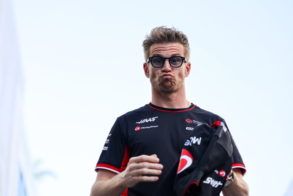 Haas driver Nico Hulkenberg at 2024 F1 Saudi Arabian GP