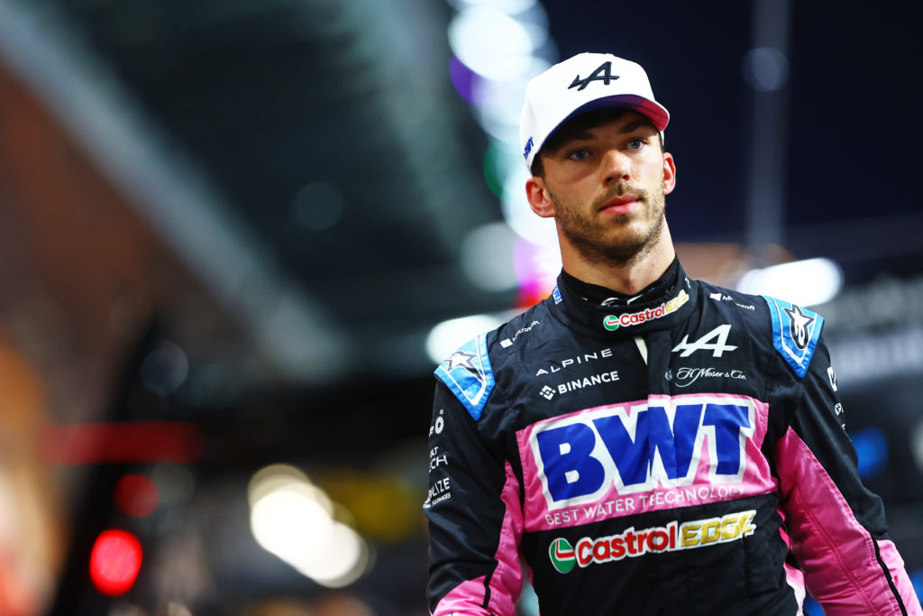 Alpine driver Pierre Gasly at 2024 F1 Saudi Arabian GP