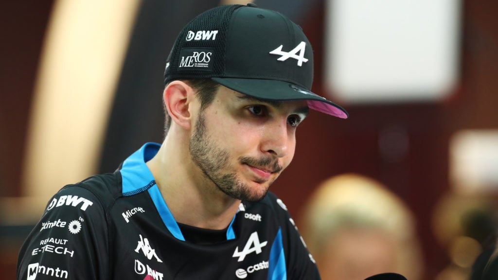 Alpine driver Esteban Ocon at 2024 F1 Saudi Arabian GP