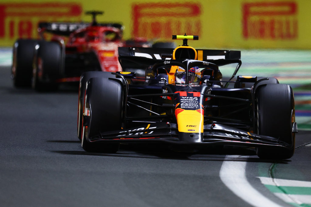 Red Bull driver Sergio Perez at 2024 F1 Saudi Arabian GP