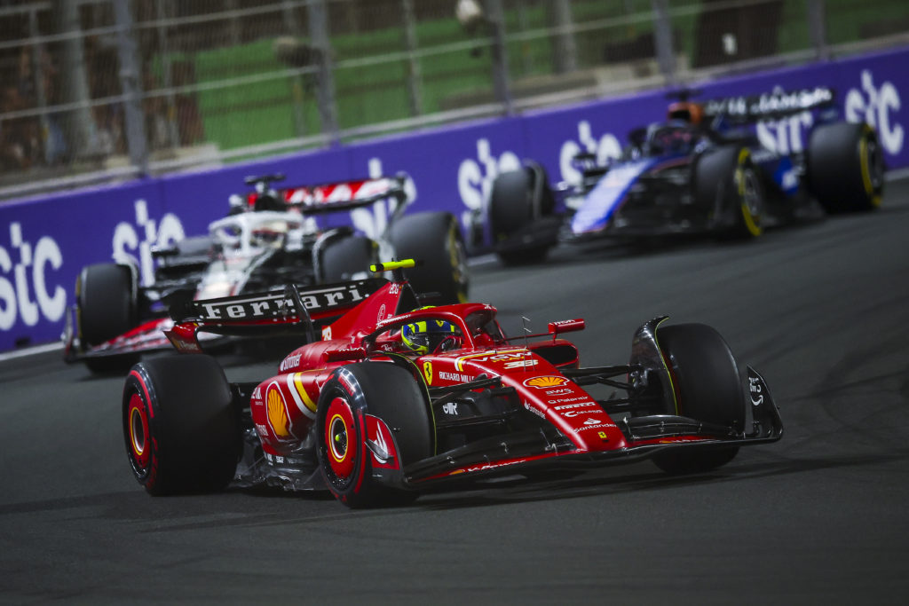 Ferrari junior driver Oliver Bearman during 2024 F1 Saudi Arabian GP