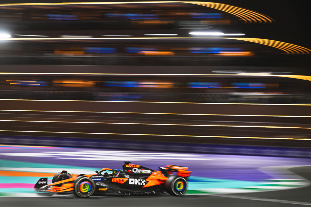 McLaren driver Oscar Piastri at 2024 F1 Saudi Arabian GP