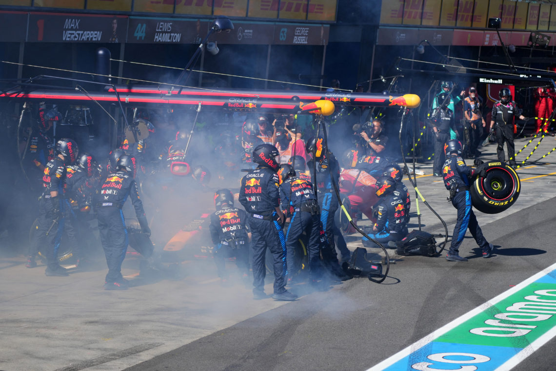 Photo by SCOTT BARBOUR/POOL/AFP via Getty Images