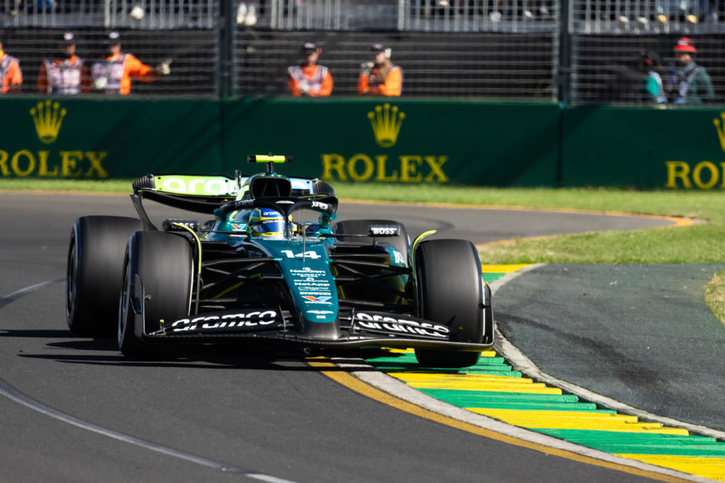 Aston Martin driver Fernando Alonso at 2024 F1 Australian GP