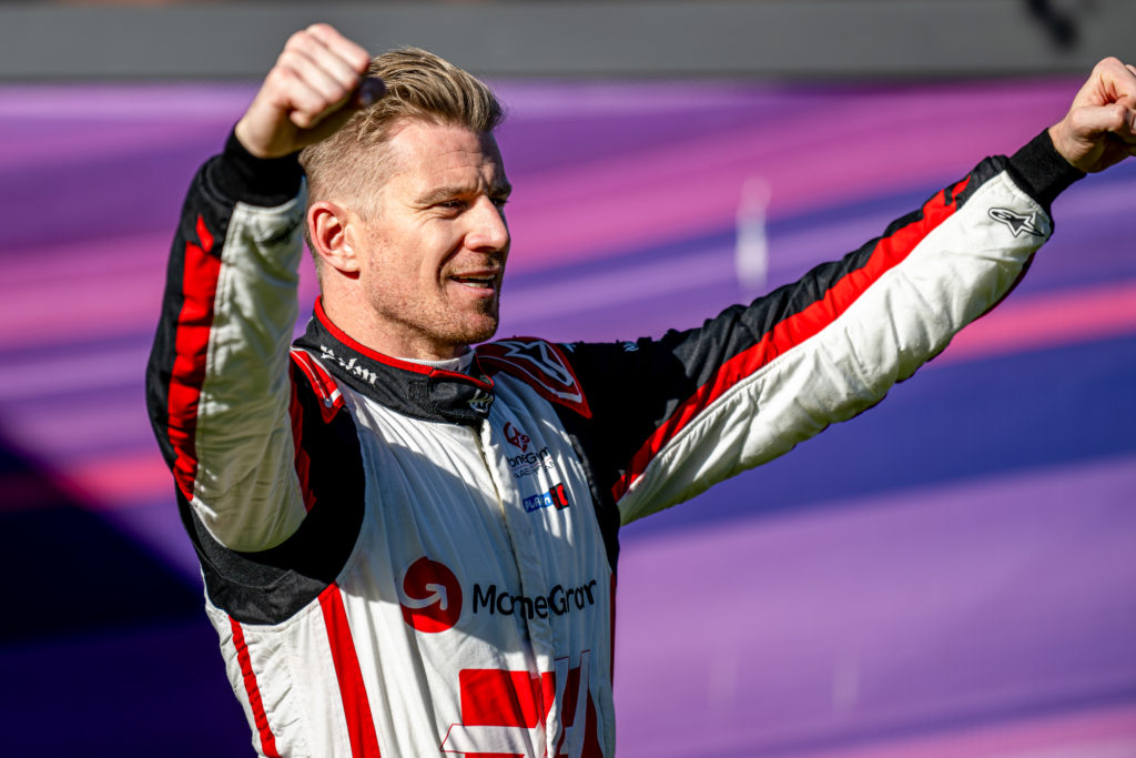 Haas driver Nico Hulkenberg at 2024 Australian GP