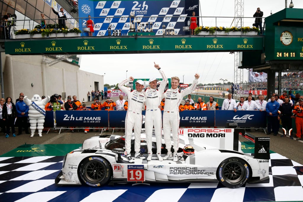 Nico Hulkenberg wins 24 Hours of Le Mans for Porsche in 2015