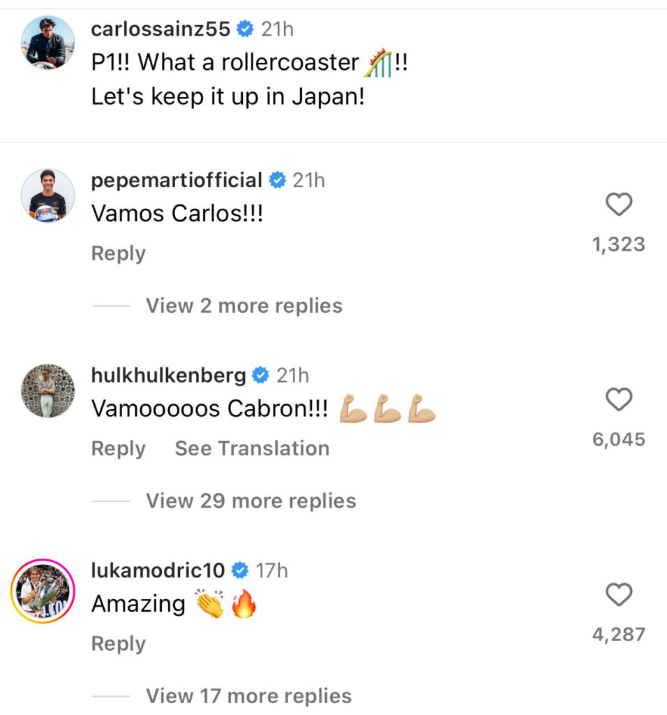 Nico Hulkenberg sends Carlos Sainz message after Australian Grand Prix victory