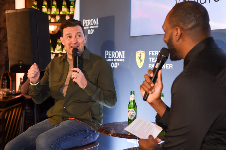 Photo by Antony Jones/Getty Images for Peroni Nastro Azzurro 0.0% 