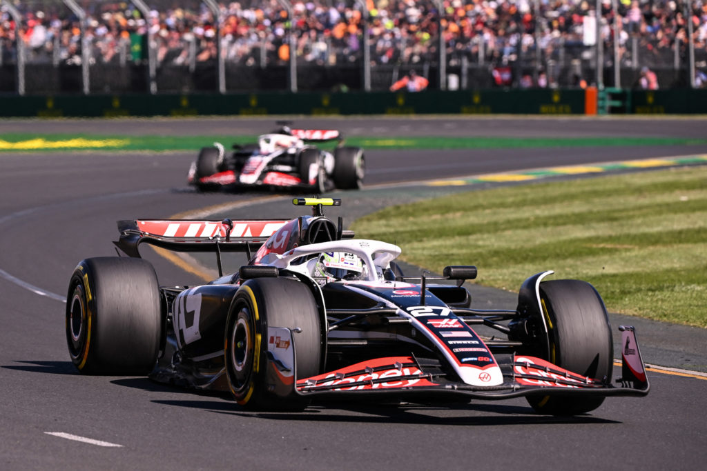 Haas driver Nico Hulkenberg at 2024 F1 Australian GP