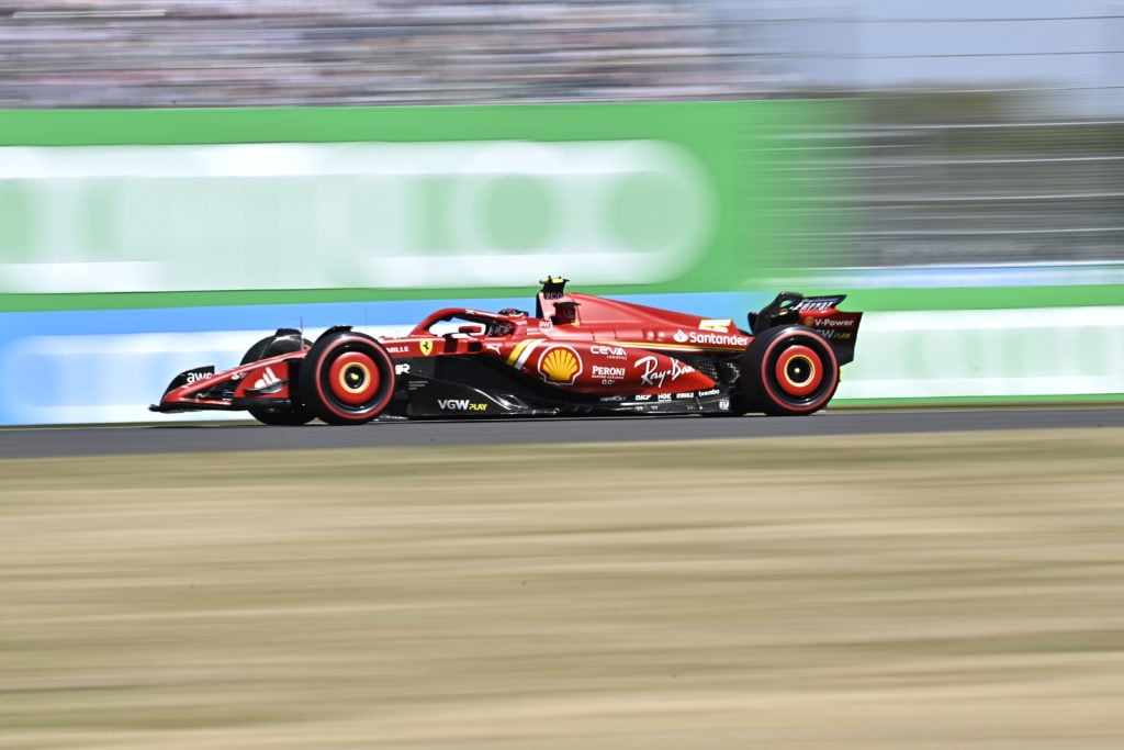 Ferrari driver Carlos Sainz at 2024 F1 Japanese GP
