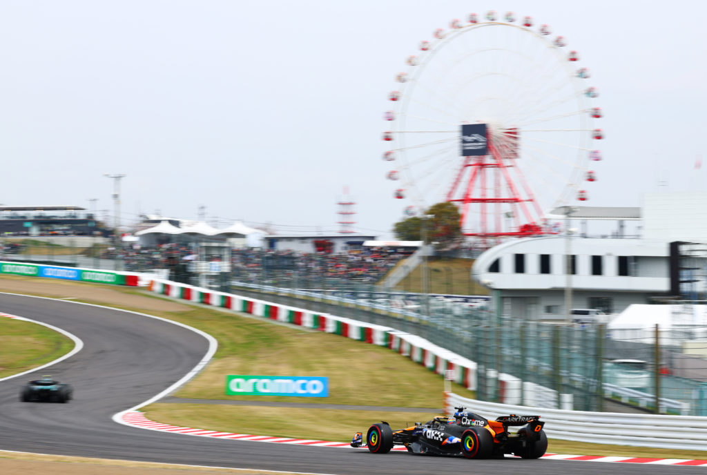 McLaren driver Oscar Piastri at 2024 F1 Japanese GP