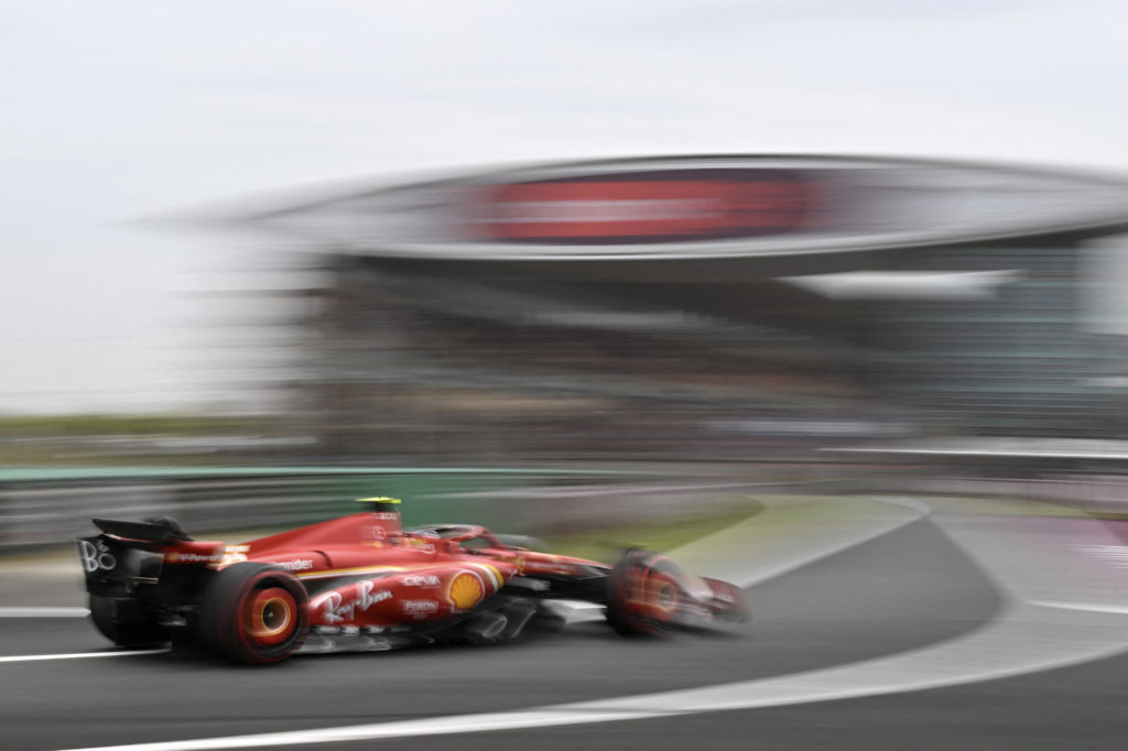 Ferrari driver Carlos Sainz at 2024 F1 Chinese GP