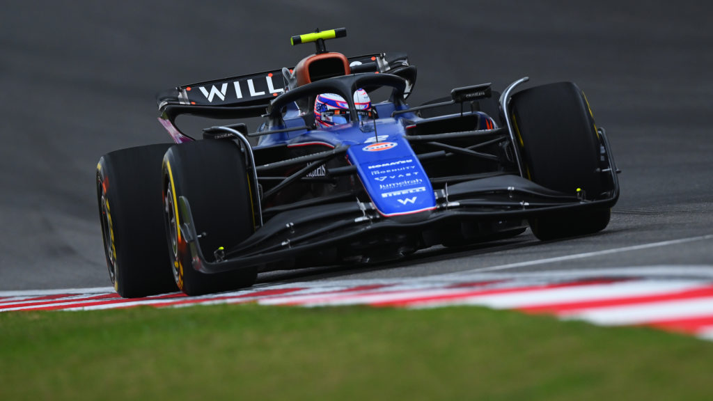 Williams driver Logan Sargeant in Sprint Qualifying at 2024 F1 Chinese GP