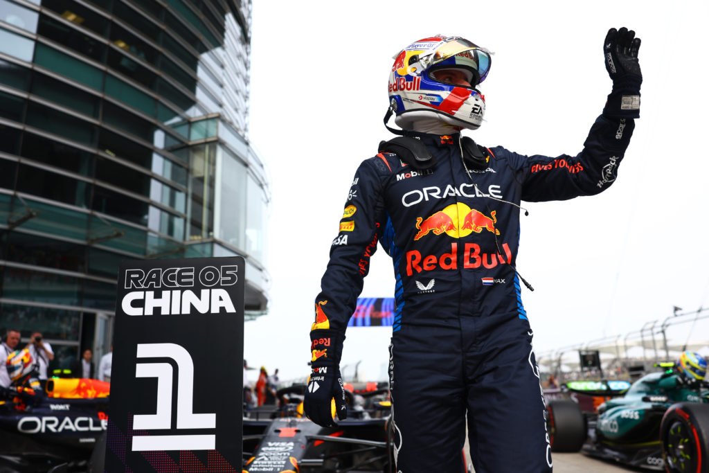 Red Bull driver Max Verstappen takes pole position at 2024 F1 Chinese GP