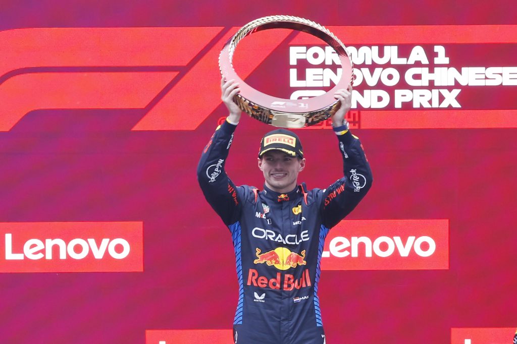 Red Bull driver Max Verstappen wins 2024 F1 Chinese GP