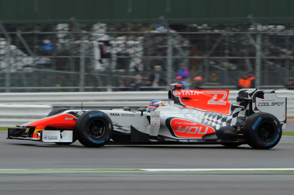 HRT F1 Team's Australian driver Daniel R