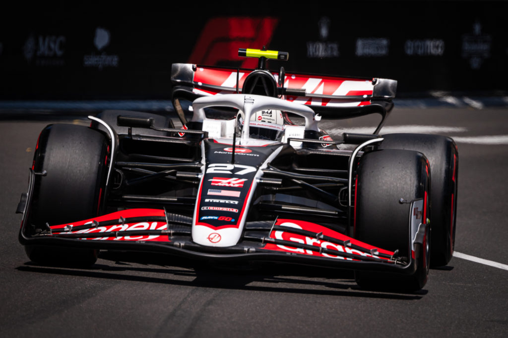 MoneyGram Haas F1 Team's German driver Nico Hulkenberg