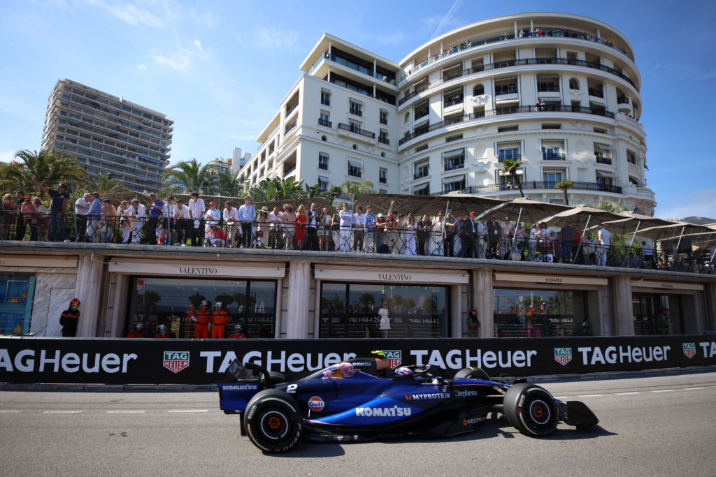 Logan Sargeant of Williams Racing on track during the F1