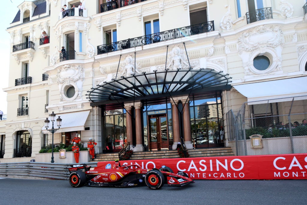 Carlos Sainz of Scuderia Ferrari on track during the F1