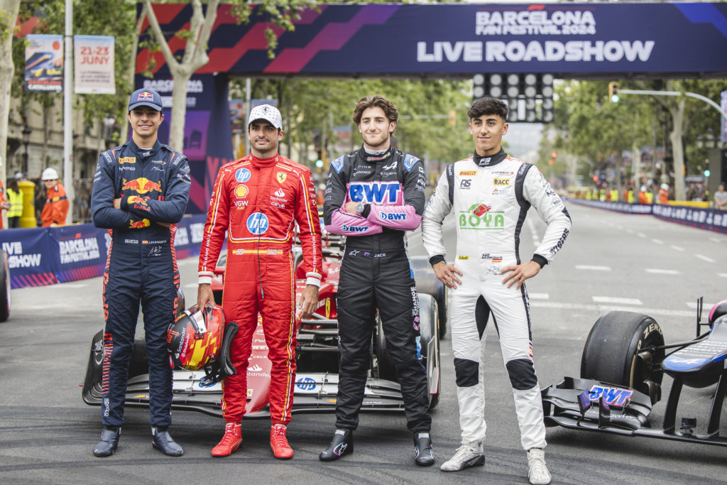F1 Road Show in Barcelona